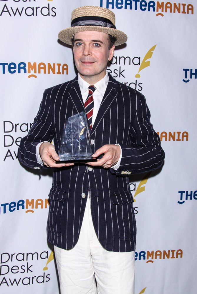 Jefferson Mays;<br>2014 Drama Desk Awards - Press Room