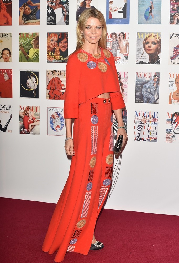 Jemma Kidd;<br>British Vogue 100th Anniversary Gala Dinner - Red Carpet Arrivals