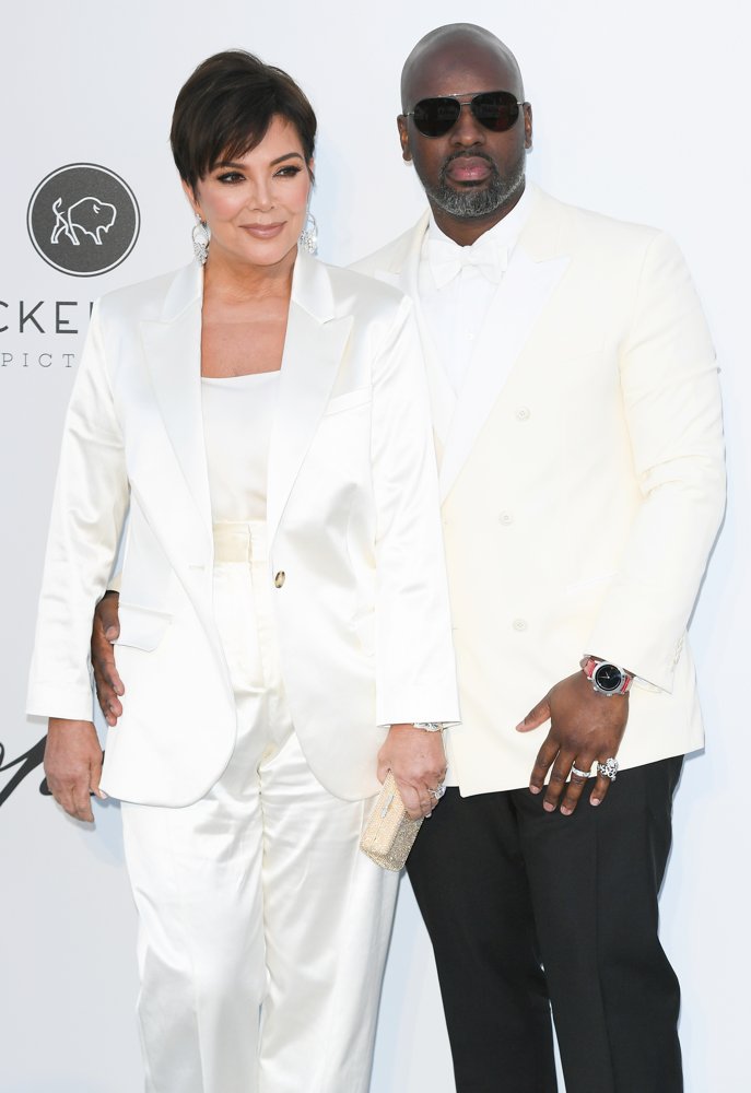 Kris Jenner;Corey Gamble;<br>The 26th amfAR's Cinema Against Aids Gala - The 72nd Cannes Film Festival
