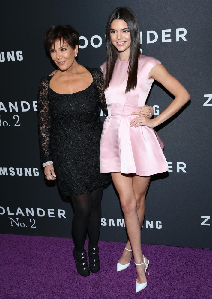 Kris Jenner;Kendall Jenner;<br>The World Premiere of Zoolander 2