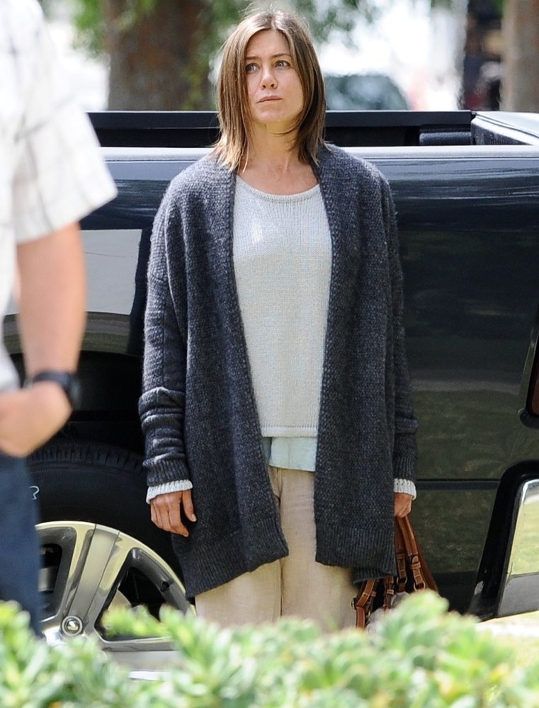 Jennifer Aniston;<br>On The Set of Movie Cake