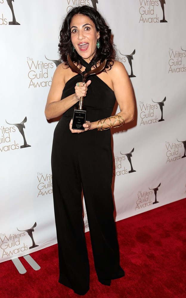 Jennifer Konner;<br>2013 Writers Guild Awards - Press Room