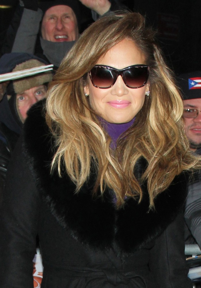 Jennifer Lopez;<br>Celebrities Arrive at ABC Studios for Good Morning America