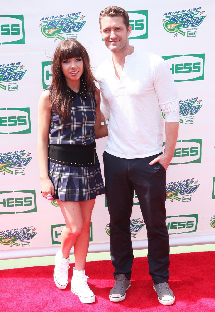 Carly Rae Jepsen;Matthew Morrison;<br>Arthur Ashe Kids Day 2012