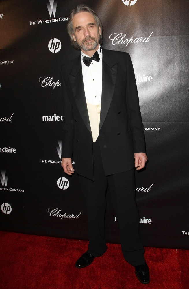 Jeremy Irons;<br>The Weinstein Company 2012 Golden Globe After Party