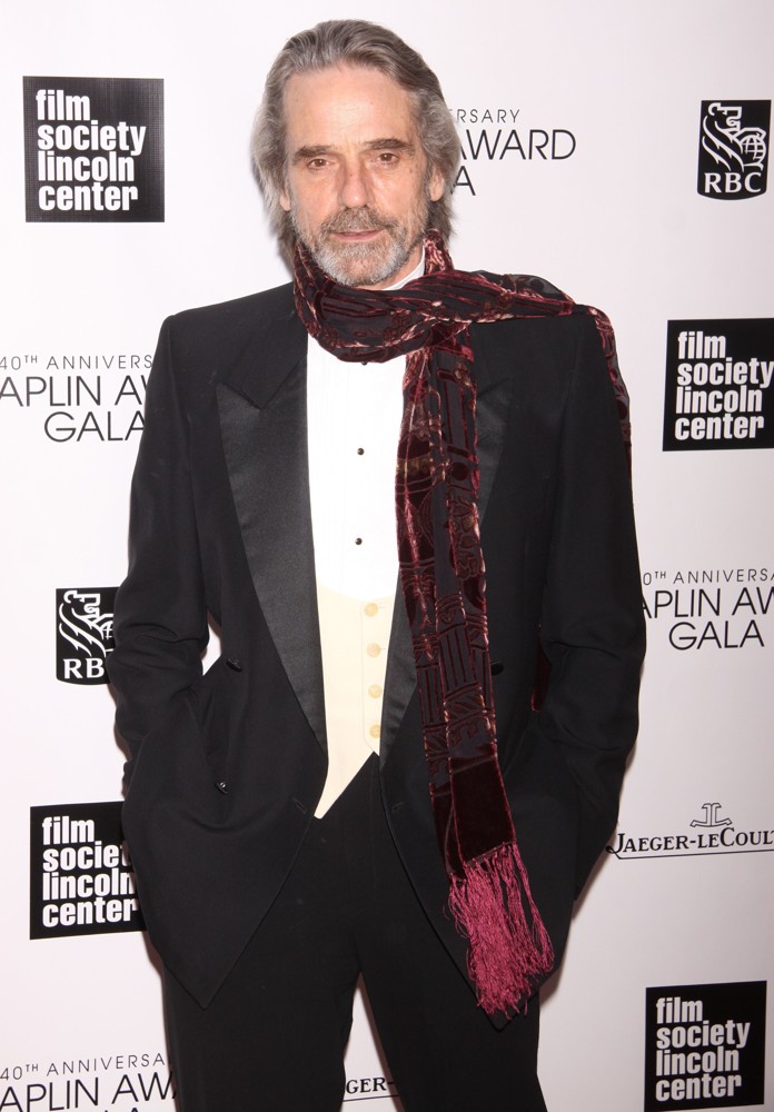 Jeremy Irons;<br>40th Anniversary Chaplin Award Gala Honoring Barbra Streisand