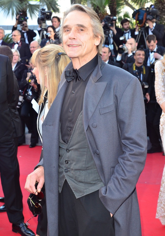 Jeremy Irons;<br>Killing Them Softly Premiere - During The 65th Cannes Film Festival