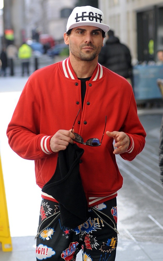 Jeremy Jackson;<br>Jeremy Jackson Arrives at The BBC Radio 1 Studios