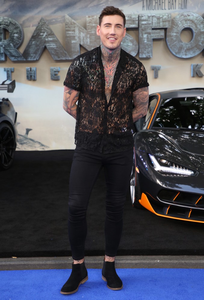 Jeremy McConnell;<br>The Global Premiere of Transformers: The Last Knight - Arrivals