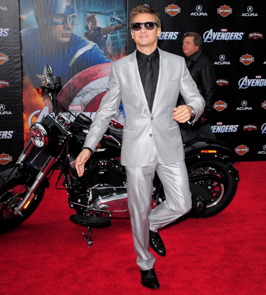 Jeremy Renner;<br>World Premiere of The Avengers - Arrivals