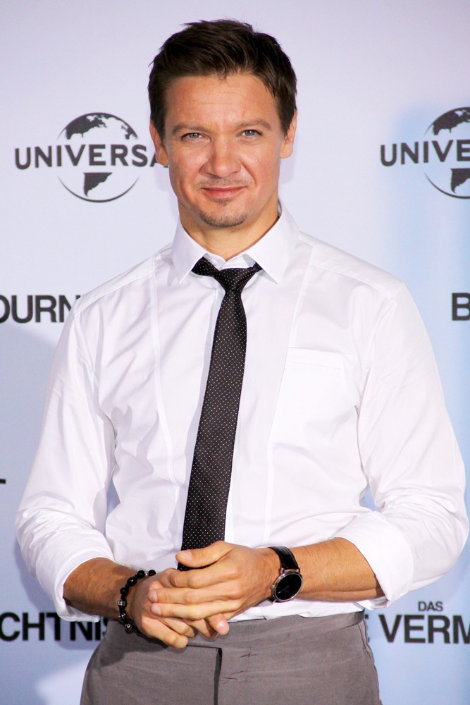 Jeremy Renner;<br>Promoting The Bourne Legacy at A Photocall