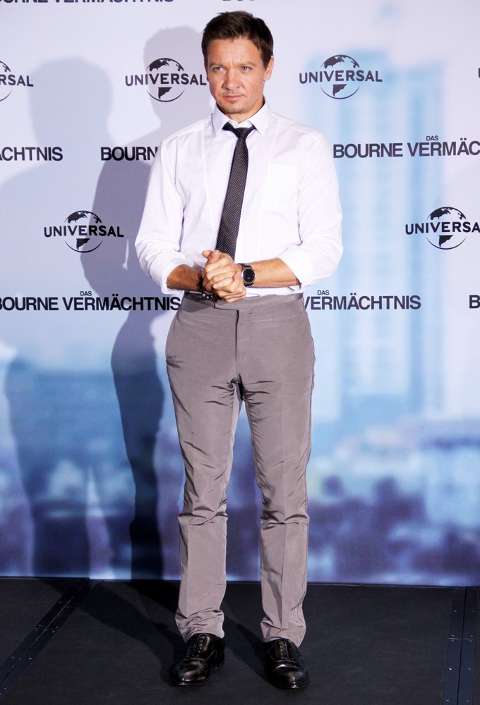 Jeremy Renner;<br>Promoting The Bourne Legacy at A Photocall