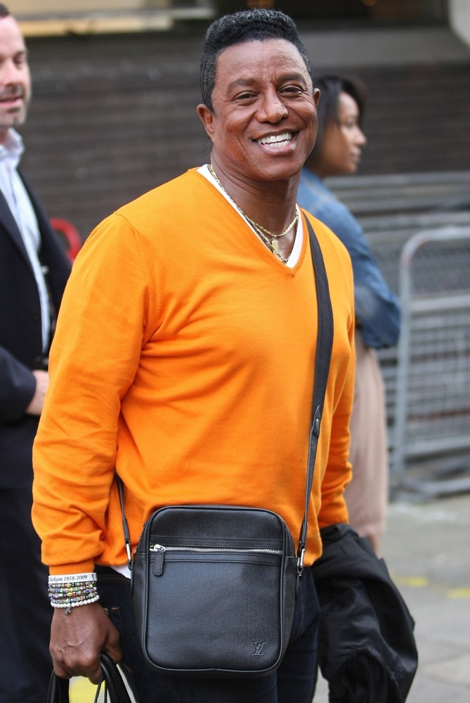 Jermaine Jackson;<br>Jermaine Jackson at The ITV Studios