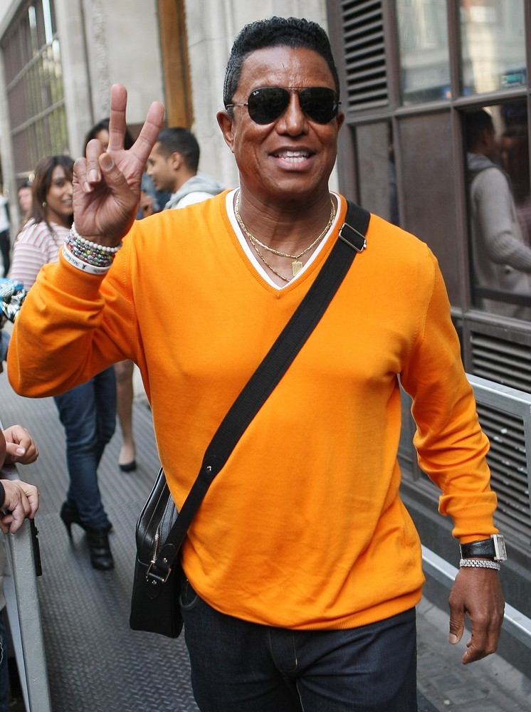 Jermaine Jackson;<br>Jermaine Jackson at The ITV Studios
