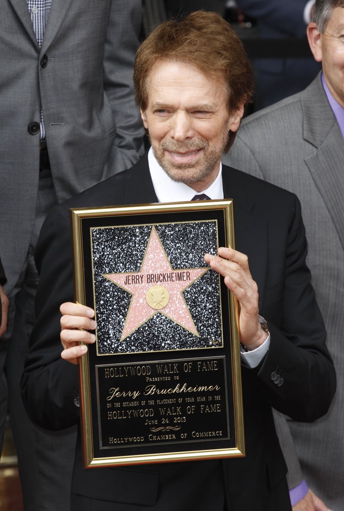 Jerry Bruckheimer;<br>Jerry Bruckheimer Honored on The Hollywood Walk of Fame