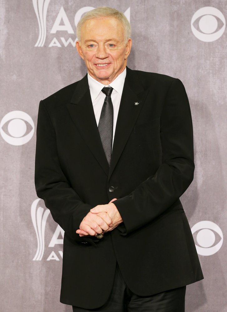 Jerry Jones;<br>49th Annual Academy of Country Music Awards - Press Room