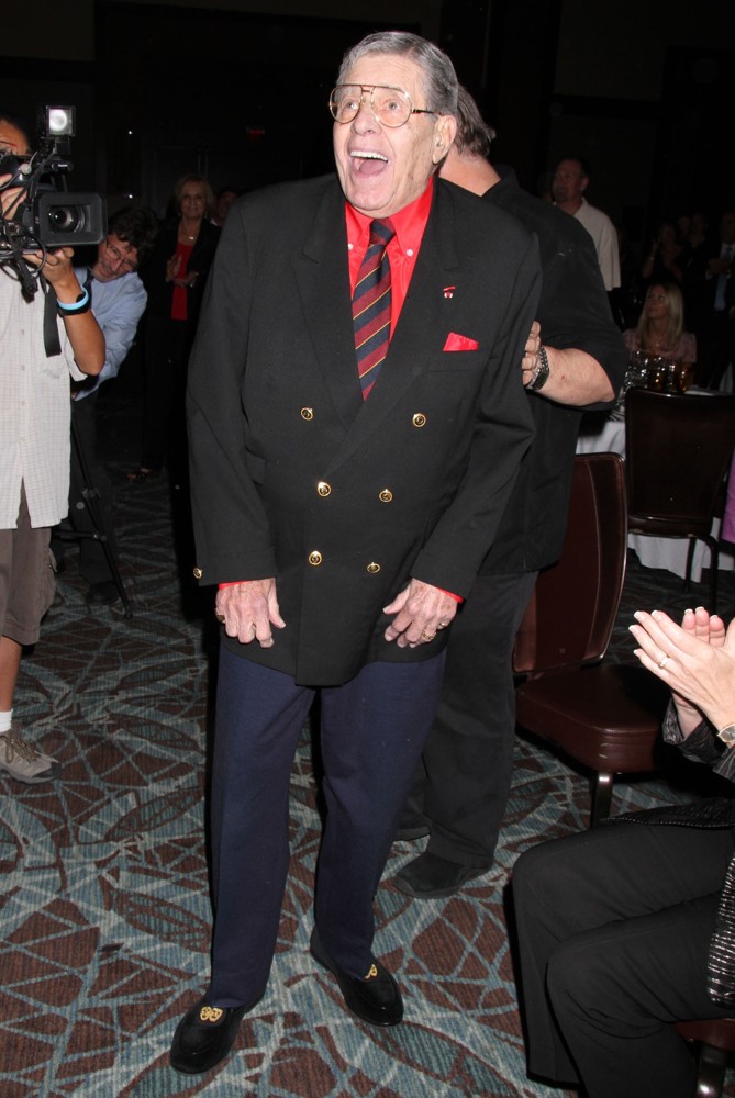 Jerry Lewis;<br>Jerry Lewis Is Awarded The Nevada Broadcasters Association Livetime Achievement Award