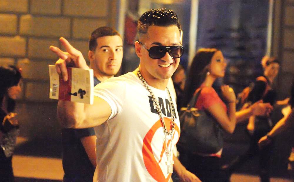 Vinny Guadagnino;The Situation;Sammi Giancola;<br>Filming for The Reality Show 'Jersey Shore'