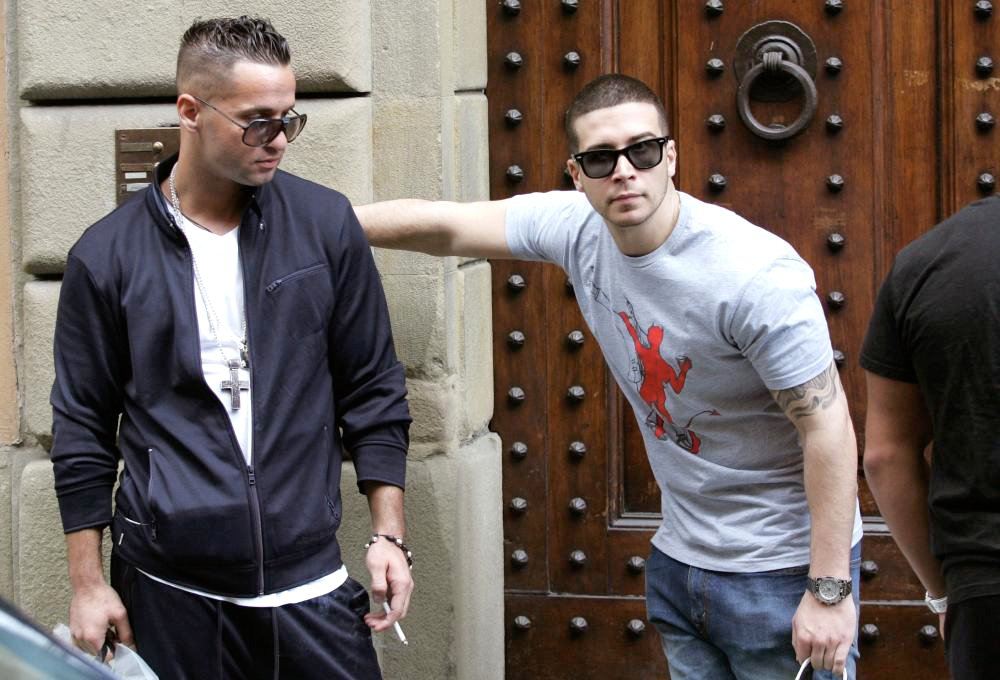 The Situation;Vinny Guadagnino;<br>Casts Shopping in Florence While Flming The Reality Show 'Jersey Shore'