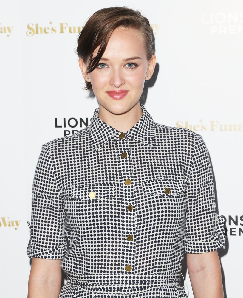 Jess Weixler;<br>Los Angeles Premiere of She's Funny That Way - Red Carpet Arrivals