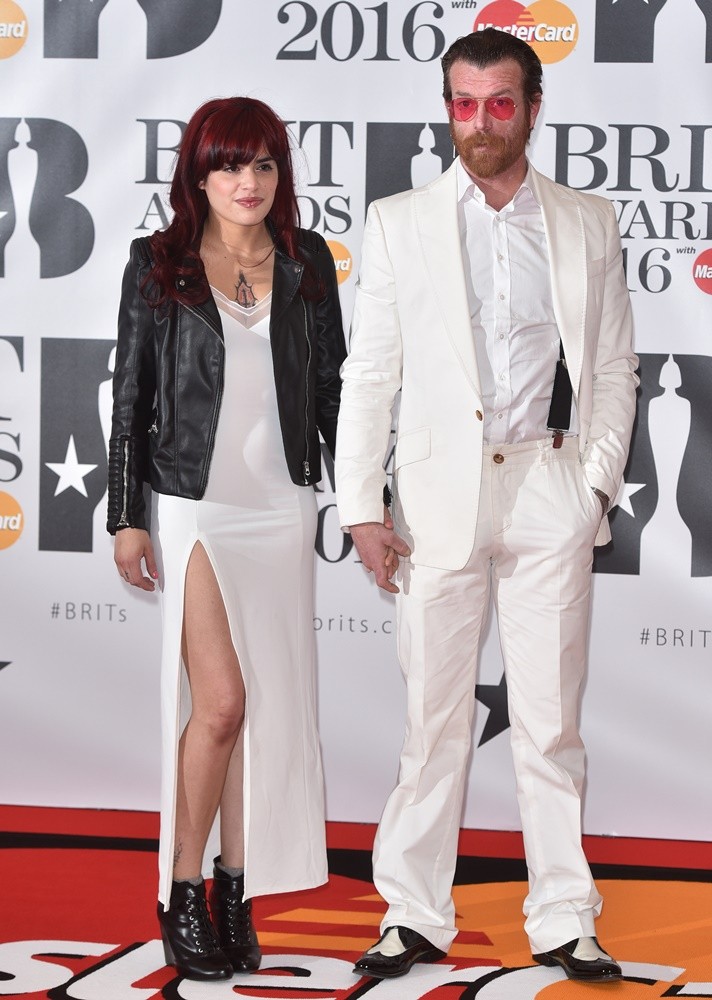 Jesse Hughes;<br>The Brit Awards 2016 - Arrivals