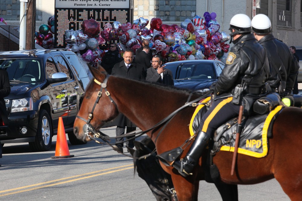 Jesse Jackson;<br>The Funeral of Whitney Houston