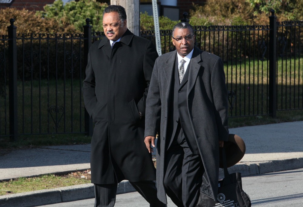 Jesse Jackson;<br>The Funeral of Whitney Houston