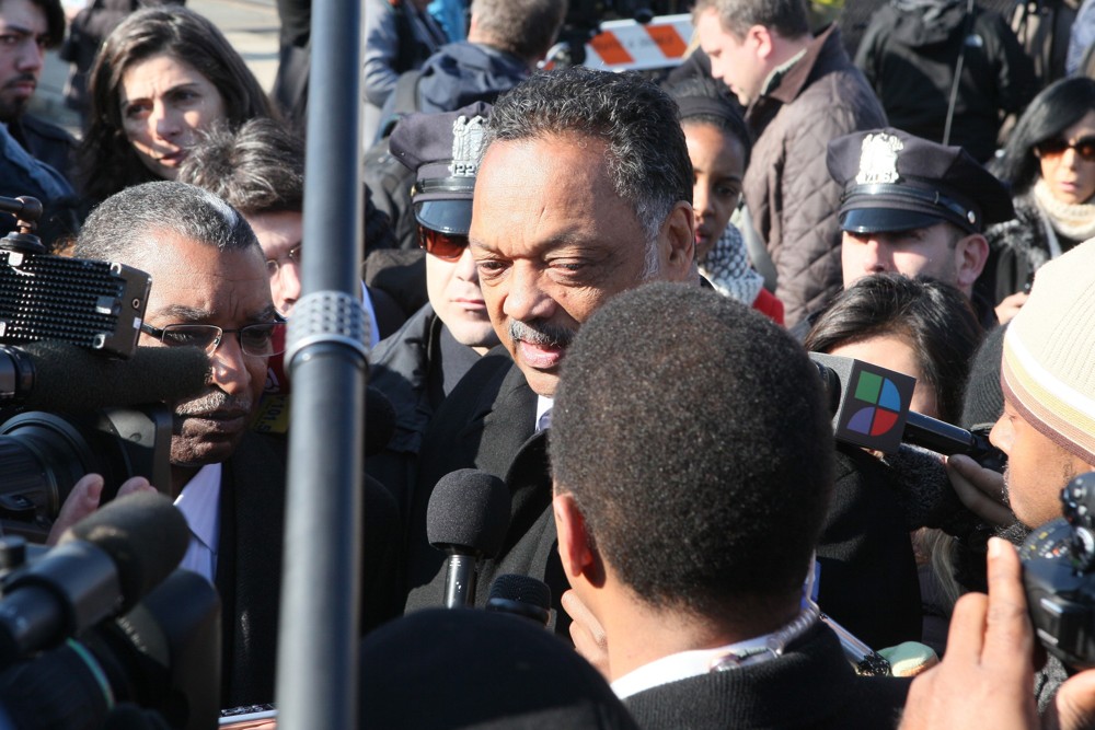 Jesse Jackson;<br>The Funeral of Whitney Houston
