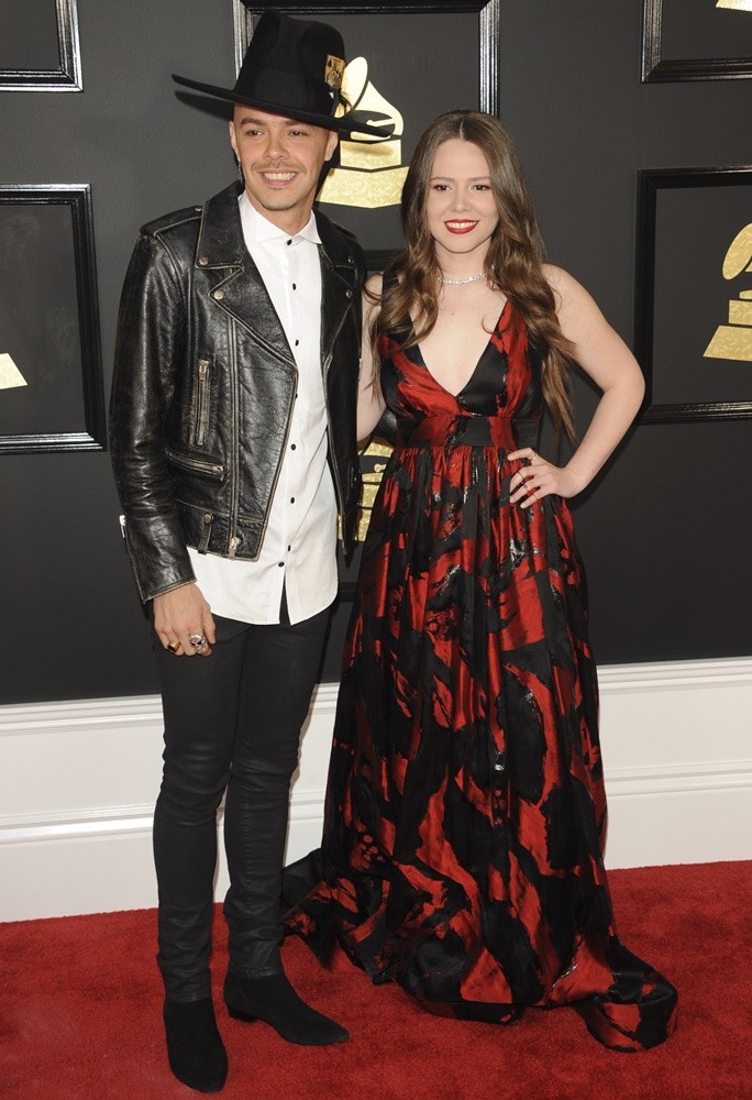Jesse & Joy;<br>59th Annual GRAMMY Awards - Arrivals