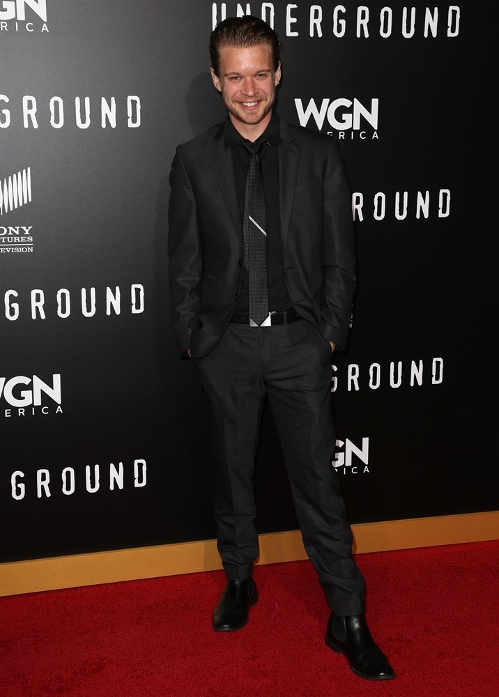 Jesse Luken;<br>Premiere of WGN America's Underground Season 2