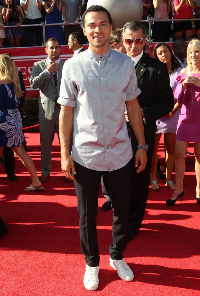 Jesse Williams;<br>2012 ESPY Awards - Red Carpet Arrivals