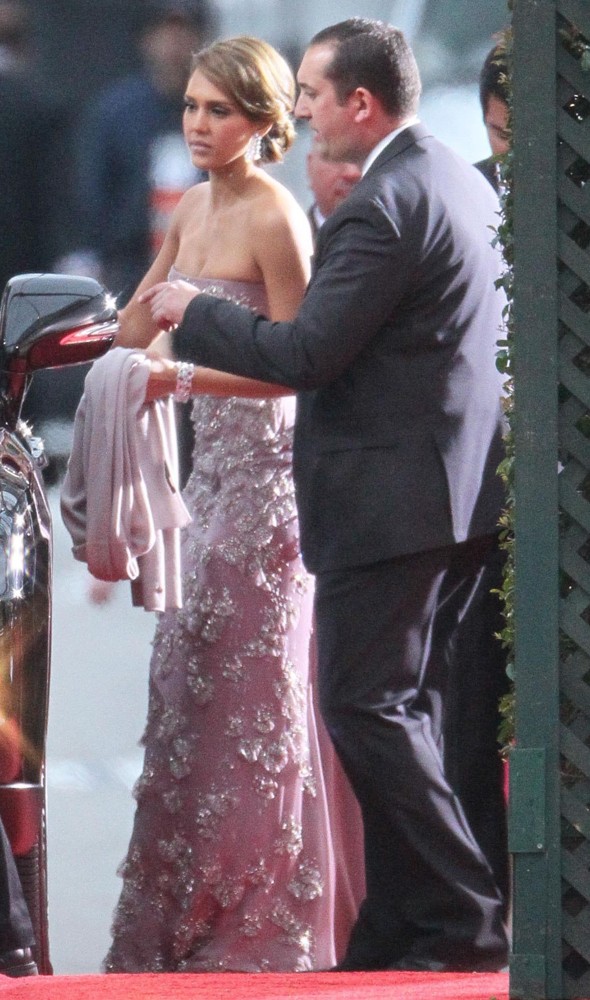 Jessica Alba;<br>The 69th Annual Golden Globe Awards - Arrivals