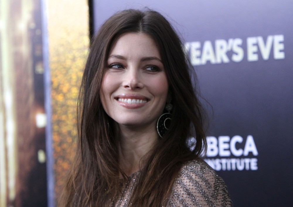 Jessica Biel;<br>New York Premiere of New Year's Eve - Arrivals