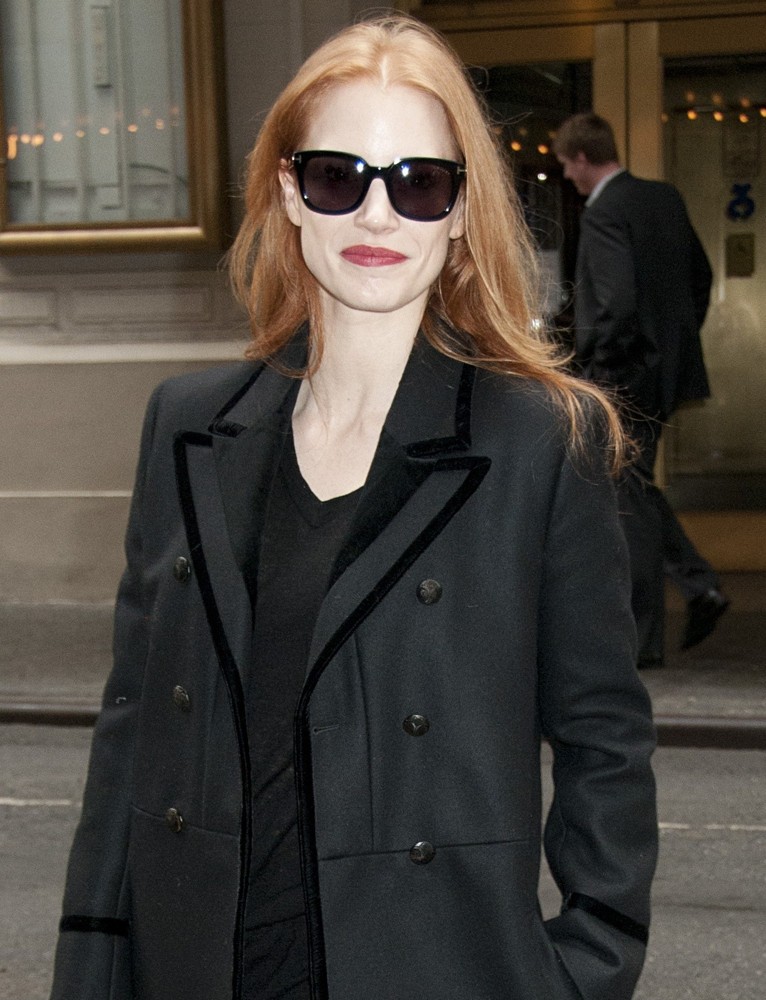 Jessica Chastain;<br>Jessica Chastain Arrives for Matinee Performance of The Heiress
