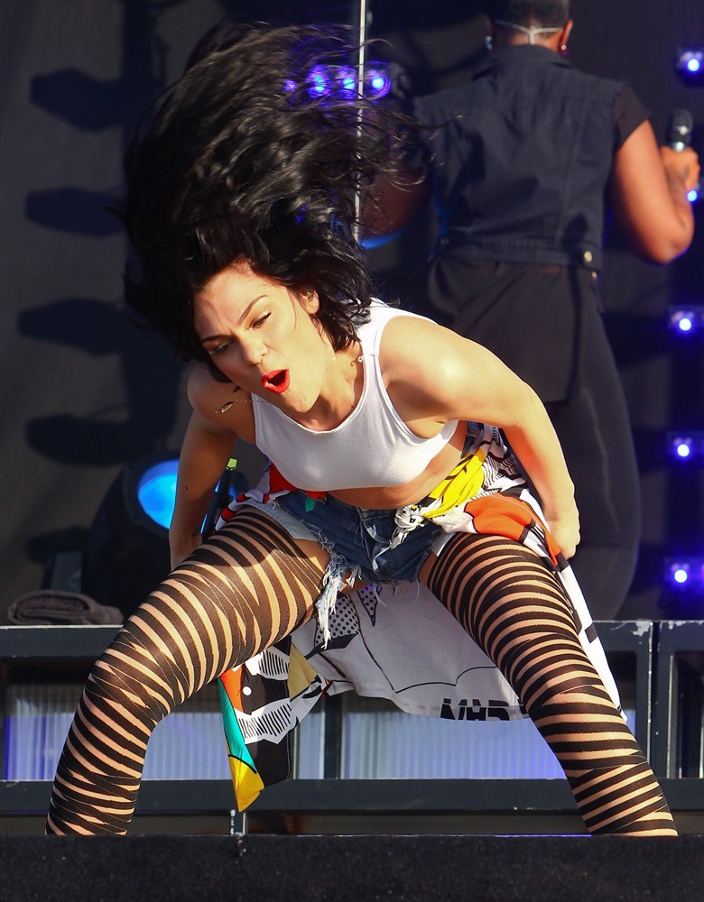 Jessie J;<br>Barclaycard Wireless Festival 2012 - Day 3