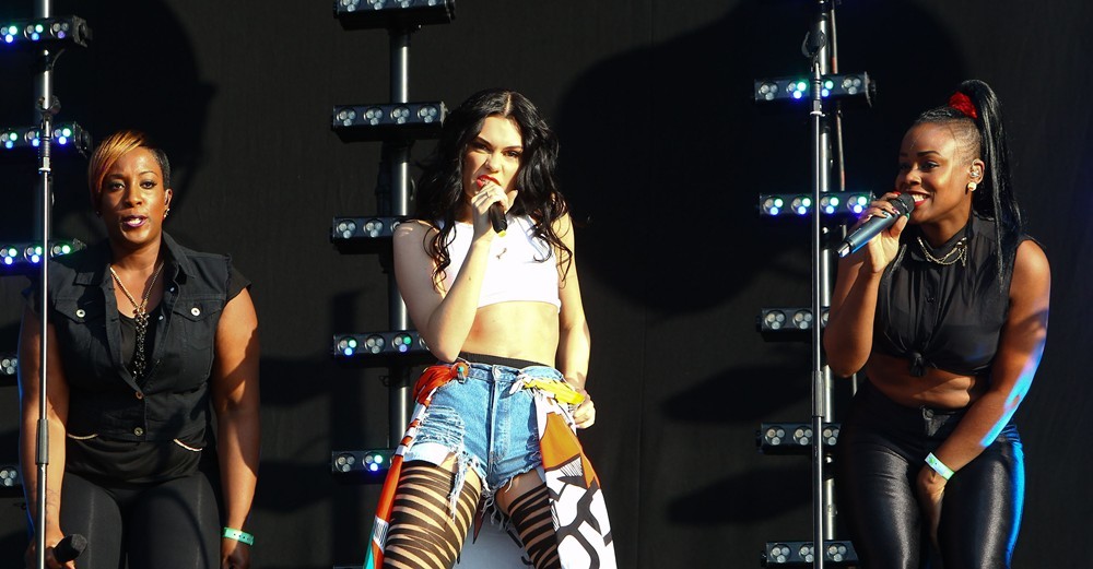 Jessie J;<br>Barclaycard Wireless Festival 2012 - Day 3