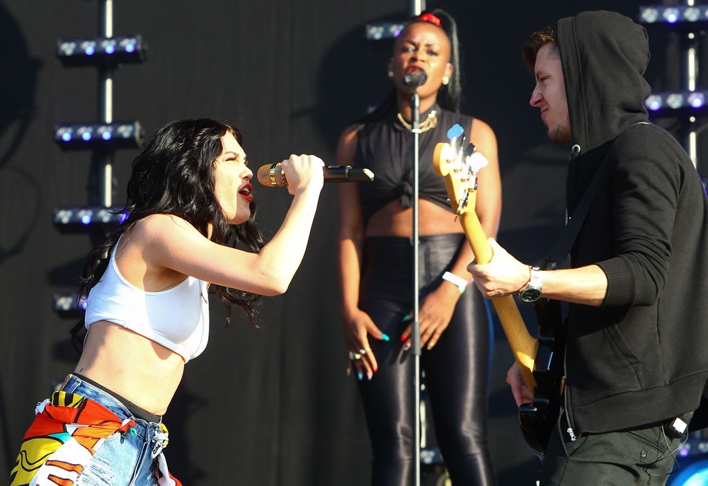 Jessie J;<br>Barclaycard Wireless Festival 2012 - Day 3