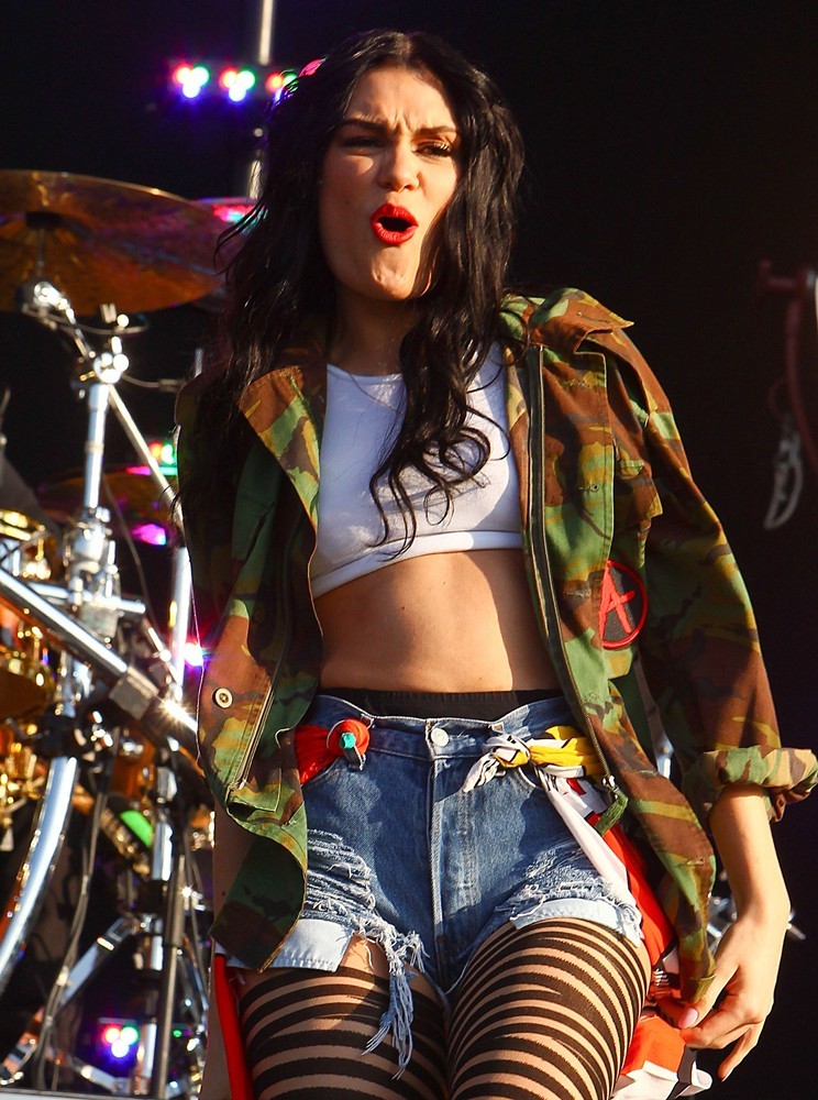 Jessie J;<br>Barclaycard Wireless Festival 2012 - Day 3