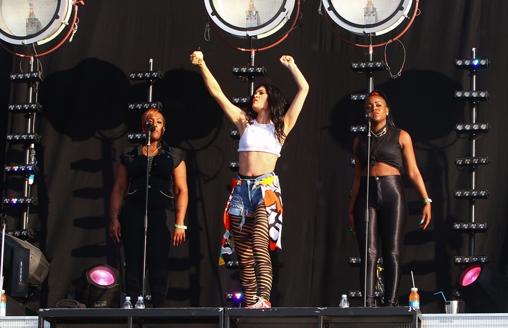 Jessie J;<br>Barclaycard Wireless Festival 2012 - Day 3