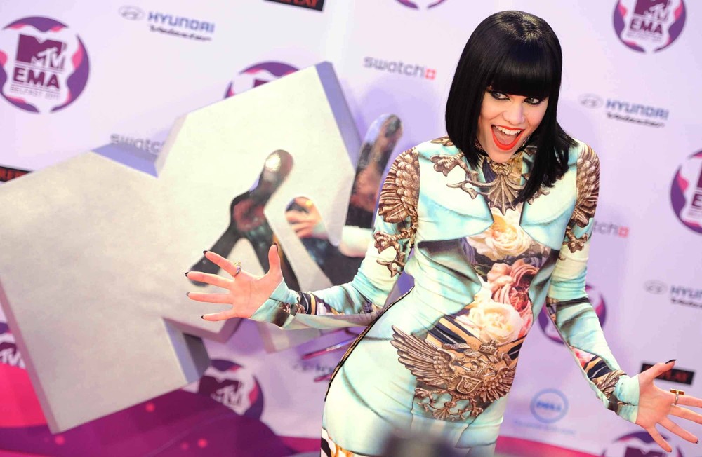 Jessie J;<br>The MTV Europe Music Awards 2011 (EMAs) - Press Room