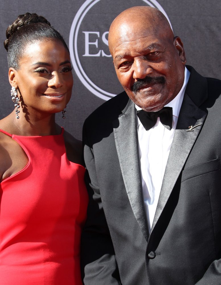 Jim Brown;<br>2014 ESPYS Awards - Arrivals