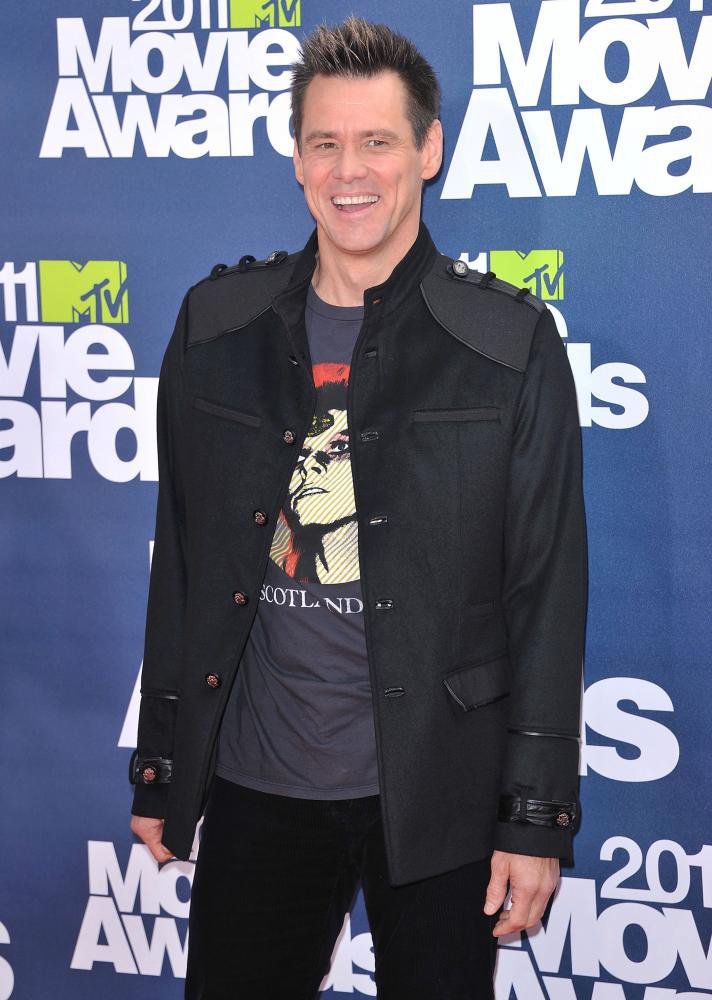 Jim Carrey;<br>2011 MTV Movie Awards - Arrivals