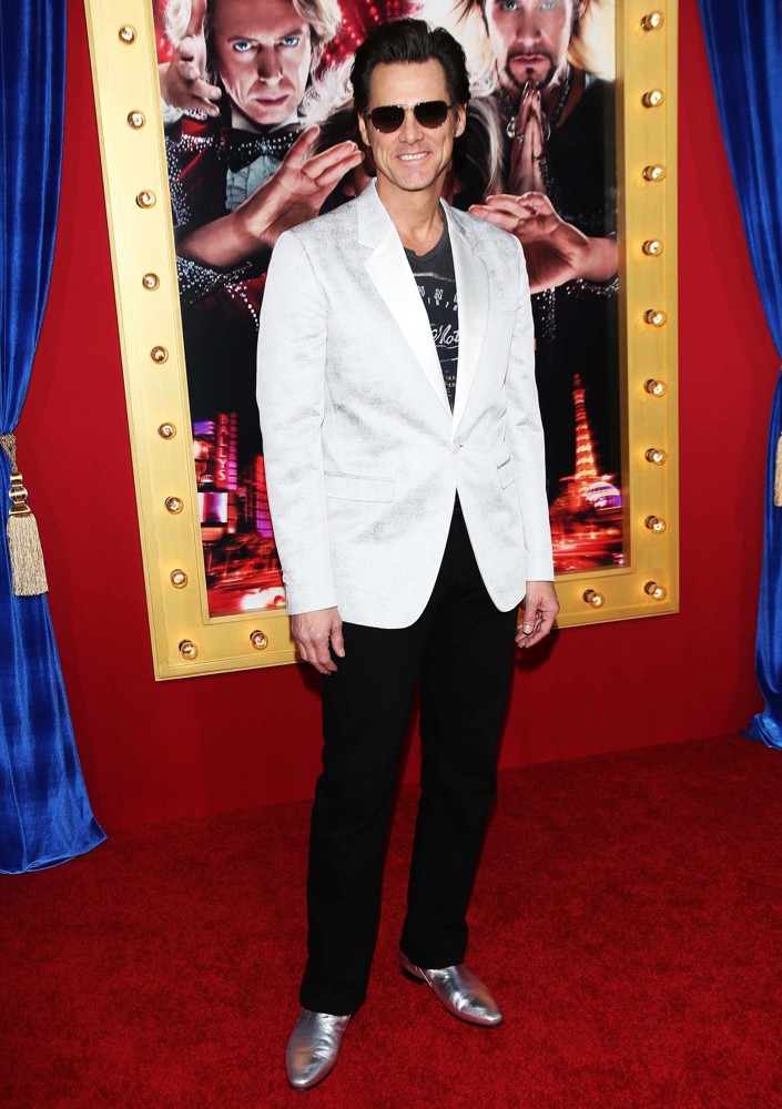 Jim Carrey;<br>Los Angeles Premiere of The Incredible Burt Wonderstone