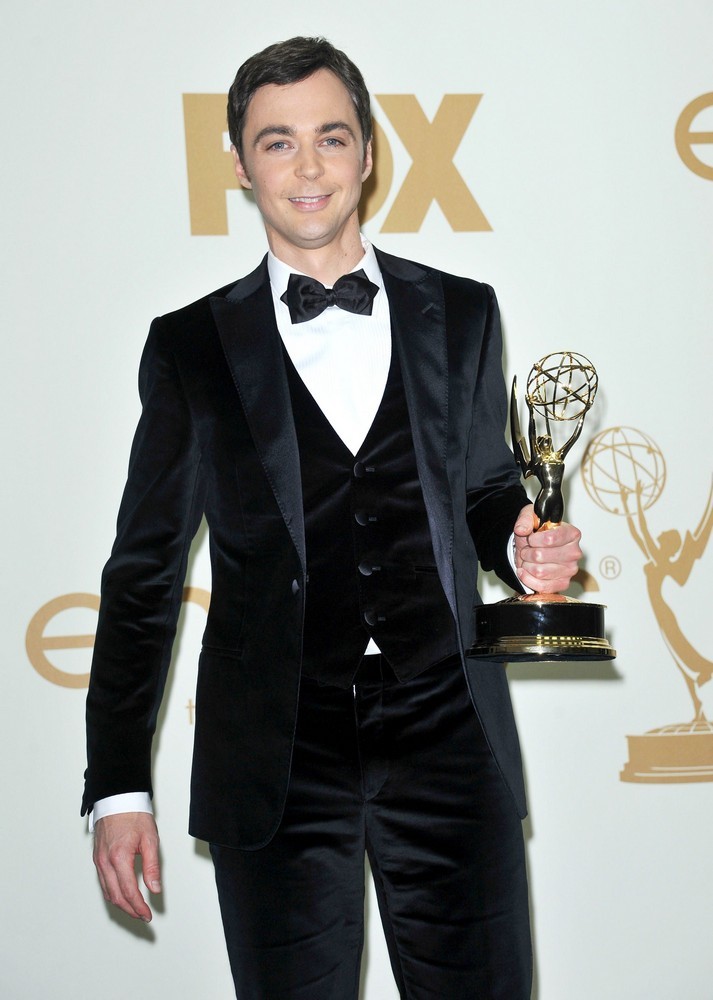 Jim Parsons;<br>The 63rd Primetime Emmy Awards - Press Room
