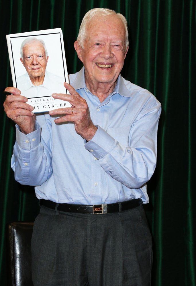 Jimmy Carter;<br>Jimmy Carter A Full Life: Reflections at Ninety Book Signing