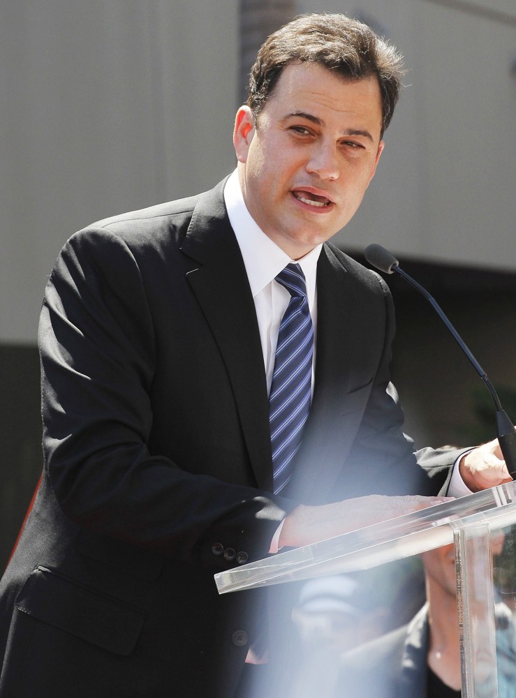 Jimmy Kimmel;<br>Ellen DeGeneres Is Honored with A Star on The Hollywood Walk of Fame