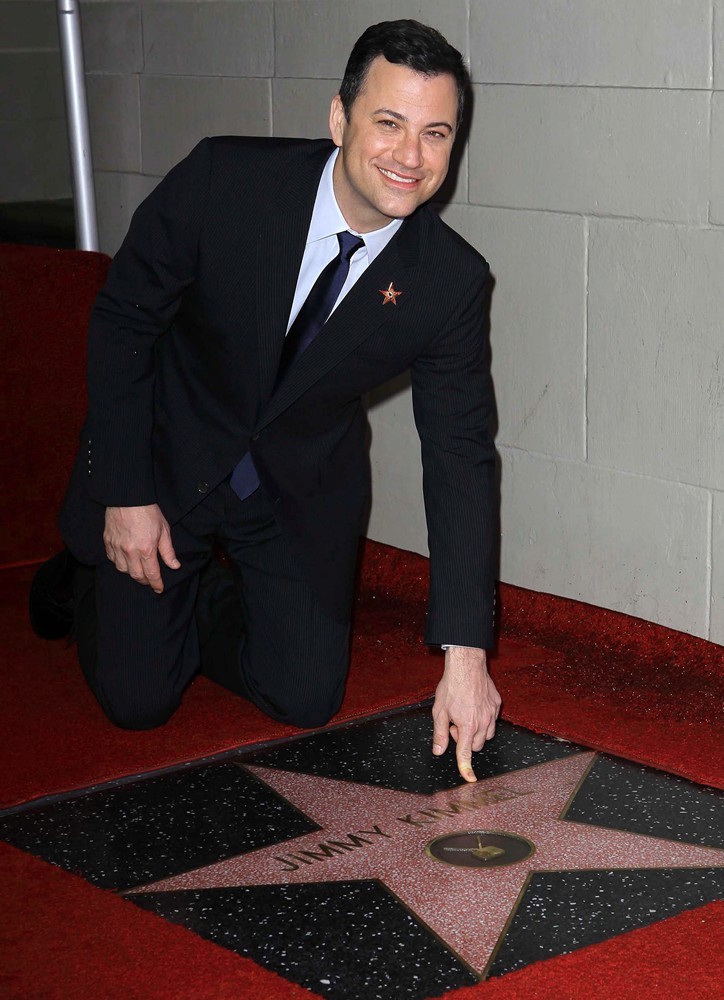 Jimmy Kimmel;<br>Jimmy Kimmel Honored with A Star on The Hollywood Walk of Fame