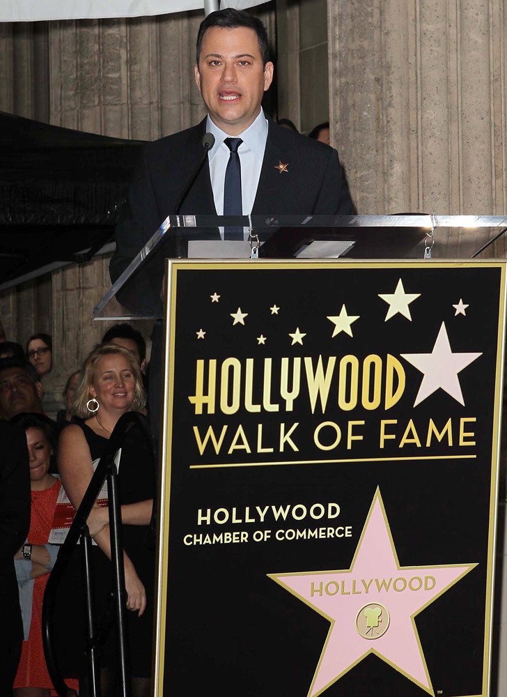 Jimmy Kimmel;<br>Jimmy Kimmel Honored with A Star on The Hollywood Walk of Fame