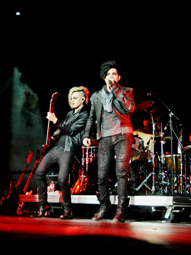 Adam Lambert;<br>The 2010 Q102 Jingle Ball