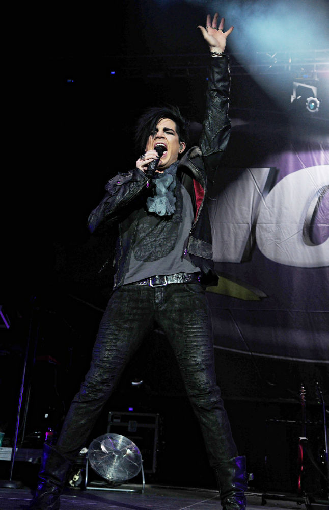Adam Lambert;<br>The 2010 Q102 Jingle Ball